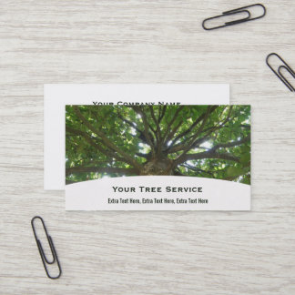 Visitekaartje voor structuurservice