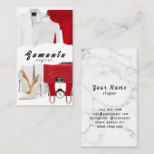 Visitekaartje voor stylist (Voorkant / Achterkant)