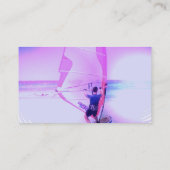 Visitekaartje voor surfkleur (Achterkant)