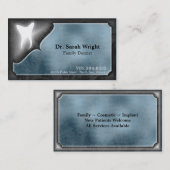 Visitekaartje voor tandheelkundig gebruik (Voorkant / Achterkant)