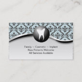 Visitekaartje voor tandheelkundig gebruik - Tooth  (Achterkant)