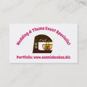 Visitekaartje voor tapbakkerij met mixer (Achterkant)