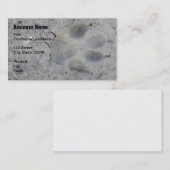 visitekaartje voor tapijten (Voorkant / Achterkant)