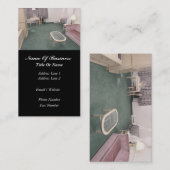 Visitekaartje voor tapinstallatie (Voorkant / Achterkant)