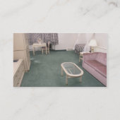 Visitekaartje voor tapinstallatie (Achterkant)