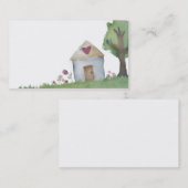 visitekaartje voor thuistuin (Voorkant / Achterkant)