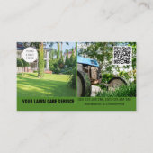 Visitekaartje voor thuiszorg met foto dubbelzijdig (Voorkant)