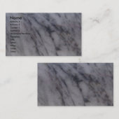 Visitekaartje voor toonaangevend of teller (Voorkant / Achterkant)