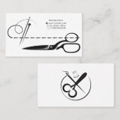 Visitekaartje voor trainen en zeemleuren (Voorkant / Achterkant)