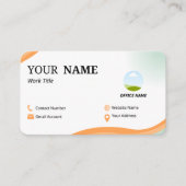 Visitekaartje voor uw bedrijf (Voorkant)