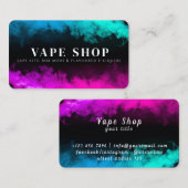 Visitekaartje voor Vape-shop (Voorkant / Achterkant)