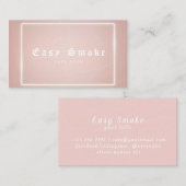 Visitekaartje voor Vape-shop (Voorkant / Achterkant)