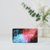 Visitekaartje voor Vape-shop (Staand voorkant)