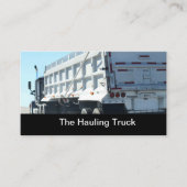 Visitekaartje voor veiling en vervoer (Voorkant)