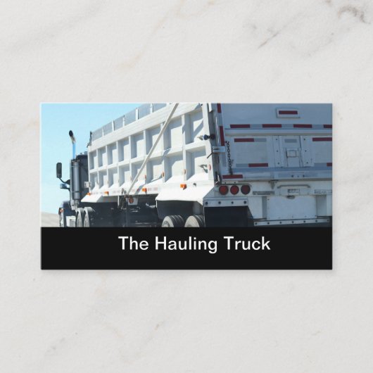 Visitekaartje voor veiling en vervoer (Voorkant)