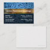 Visitekaartje voor verf en bekleding (Voorkant / Achterkant)