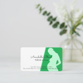 Visitekaartje voor verloskundigen (Staand voorkant)