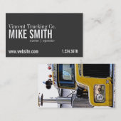 Visitekaartje voor vervoer (Voorkant / Achterkant)