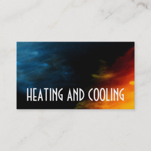 Visitekaartje voor verwarming en airconditioning