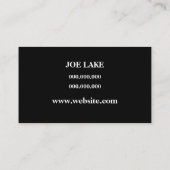 Visitekaartje voor verwarming en koeling (Achterkant)