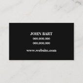 Visitekaartje voor verwarming en koeling (Achterkant)