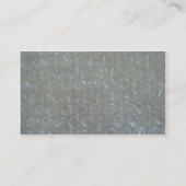 Visitekaartje voor verzending in bubbelverpakking (Achterkant)