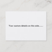 Visitekaartje voor Vissende boten en zeilboten (Achterkant)