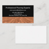 Visitekaartje voor vloerbedekking (Voorkant / Achterkant)