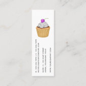 Visitekaartje voor voedselcatering (Achterkant)