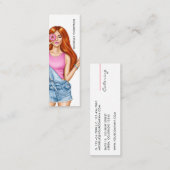 Visitekaartje voor voedselcatering (Voorkant / Achterkant)