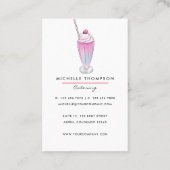 Visitekaartje voor voedselcatering (Achterkant)