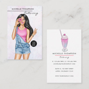 Visitekaartje voor voedselcatering