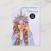 Visitekaartje voor voedselcatering (Voorkant)