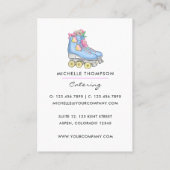 Visitekaartje voor voedselcatering (Achterkant)