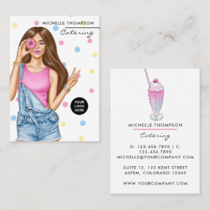 Visitekaartje voor voedselcatering