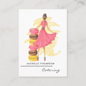 Visitekaartje voor voedselcateringbedrijf (Voorkant)