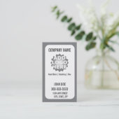 Visitekaartje voor wasloyaliteit auto's klantenkaartje (Staand voorkant)