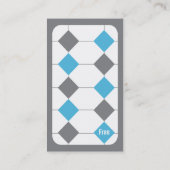 Visitekaartje voor wasloyaliteit auto's klantenkaartje (Achterkant)