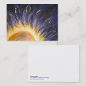 Visitekaartje voor Watchful Mind Blank (Voorkant / Achterkant)