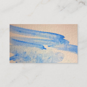 Visitekaartje voor waterkleurige natuurlijke textu