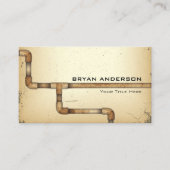 Visitekaartje voor waterleidingbuizen (Voorkant)