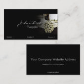 Visitekaartje voor weddenschap (Voorkant / Achterkant)