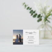 Visitekaartje voor weddenschap (Staand voorkant)