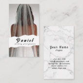 Visitekaartje voor weddenschap fotograaf (Voorkant / Achterkant)