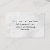 Visitekaartje voor weddenschappen (Achterkant)