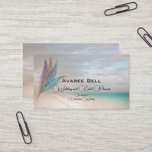 Visitekaartje voor weddenschappen en evenementen (Voorkant / Achterkant in situ)