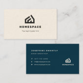 Visitekaartje voor wederverkopers/contractanten/ar (Voorkant / Achterkant)