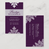 Visitekaartje VOOR WEDINGPLANNER (Voorkant / Achterkant)