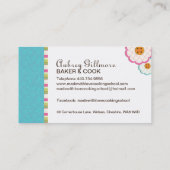 Visitekaartje voor whisky-kookklasse (Achterkant)