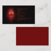 Visitekaartje voor wijnbouw (Voorkant / Achterkant)